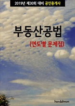 2019년 제30회 대비 공인중개사 부동산공법 (연도별 문제집)