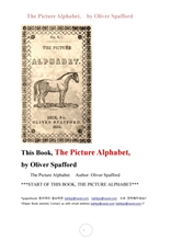 그림영어알파벳.The Picture Alphabet, by Oliver Spafford