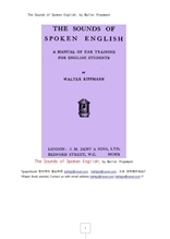 영어음성학,영어회화에서 발음 음성학.The Sounds of Spoken English, by Walter Rippmann