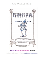 피노키오.The Book of Pinocchio, by C. Collodi