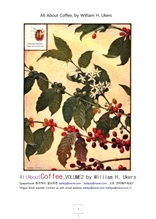 커피에관한 모든것,제2권.All About Coffee,VOLUME2 by William H. Ukers