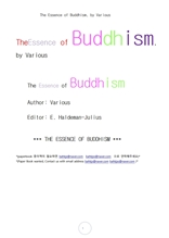 불교의 요점.The Essence of Buddhism, by Various
