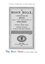 달 착륙 조작.The Book of The Moon Hoax, by Richard Adams Locke