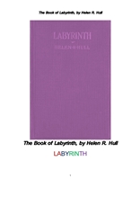 현대판 라비린스 미로 미궁 迷宮 .The Book of Labyrinth, by Helen R. Hull