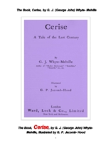 버찌의 선홍색. The Book, Cerise, by G. J. (George John) Whyte- Melville